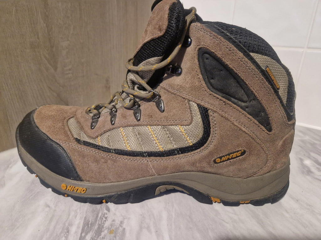 Hi-Tec Natal Mid WP Comfort Trail Hiking Waterproof Boots Uk Size 12 Gc