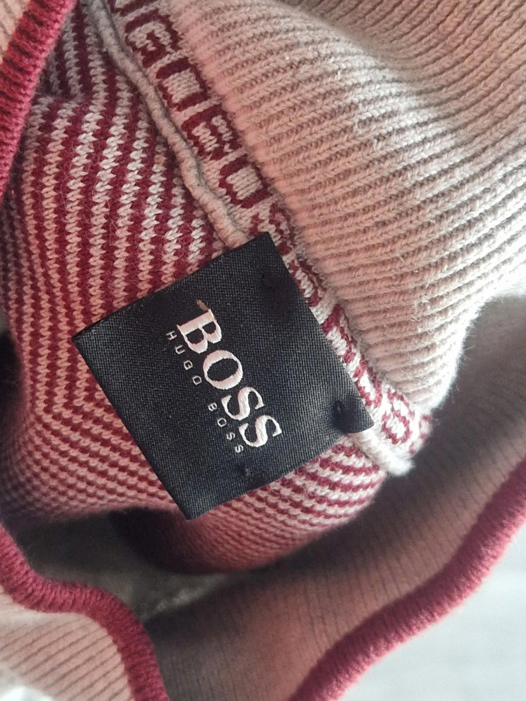 Hugo Boss Grey Quarter Zip Sweatshirt Jumper Uk Size Xxl Slim Fit Vgc