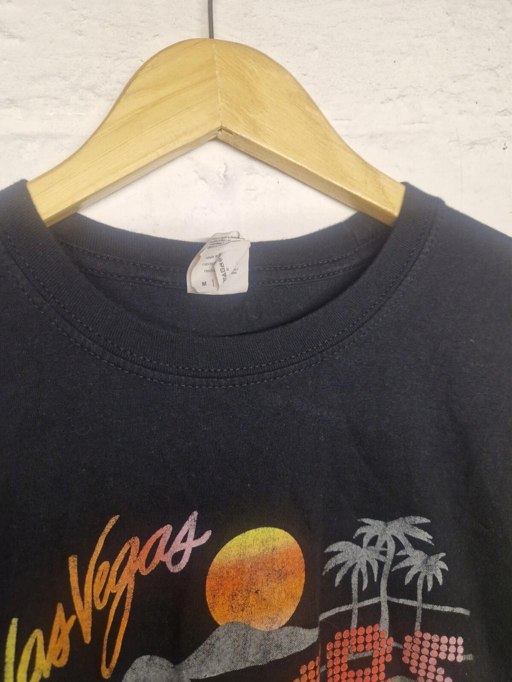 Vintage Rare Killers Band Las Vegas  T Shirt Black Front Hit On A Gildan Label M