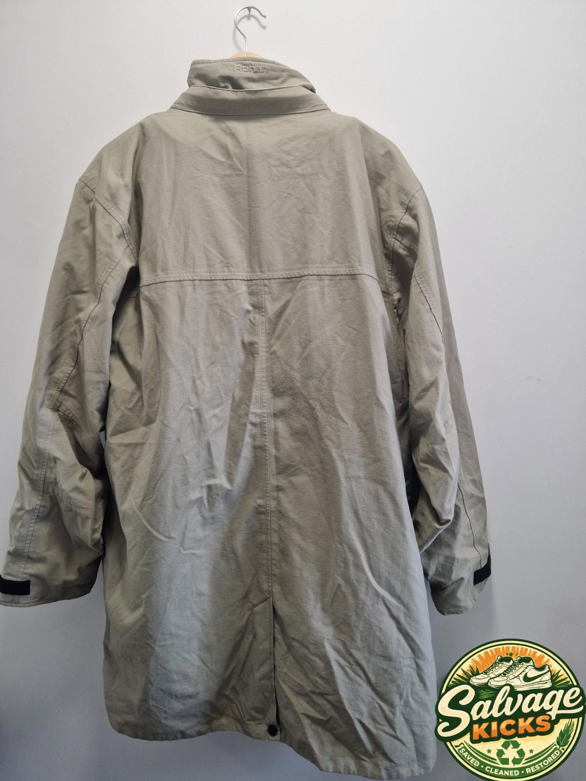 Rohan International  Beige Long Coat With Removable Inner  Liner Uk Xl Gc
