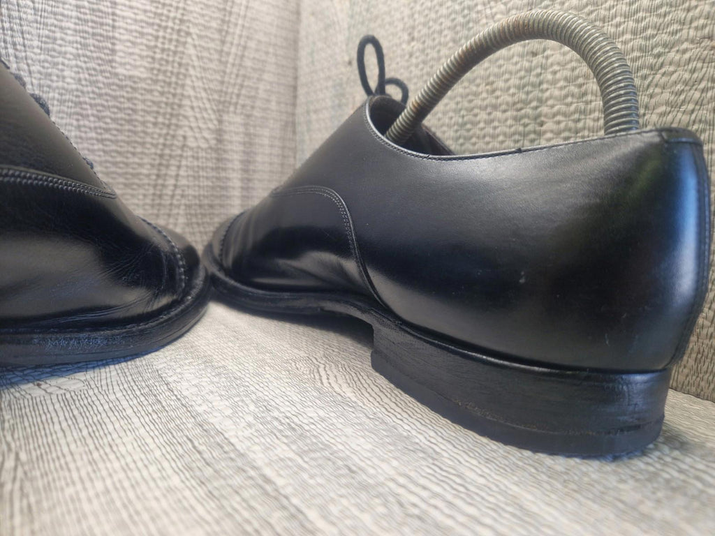 Church's Oxford Brogues Masterclass Black leather Shoes Made In England Uk 8.5 F