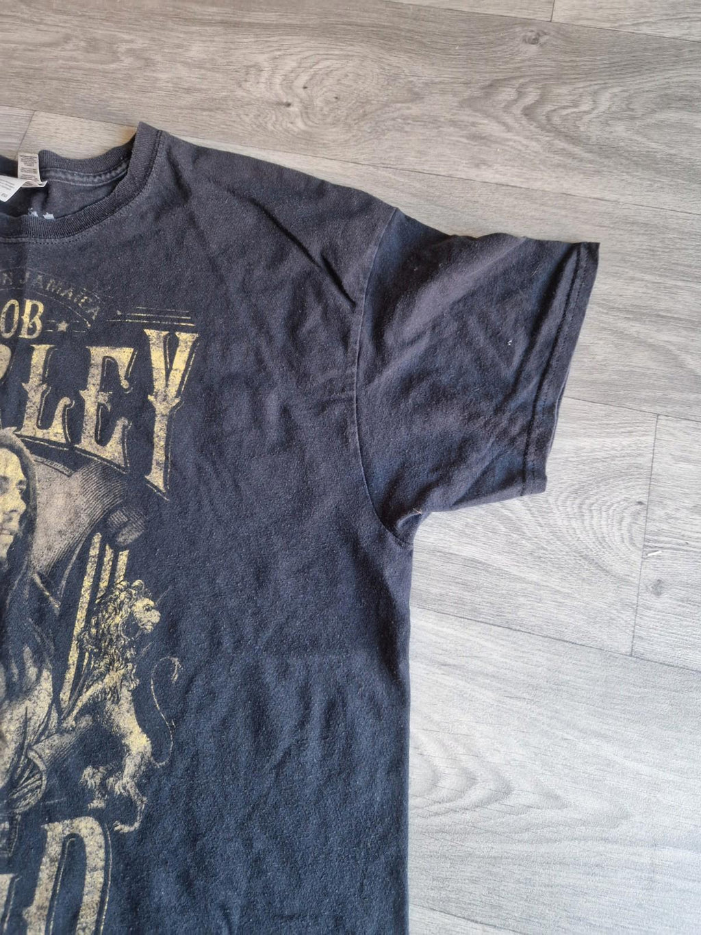 zion rootswear Bob Marley Graphic T-shirt On A Gildan Tag Uk Xl Gc 2020