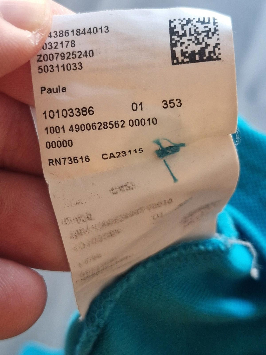 Hugo Boss Green Label Teal Blue Polo Shirt Uk Size Xl Slim Fit Vgc