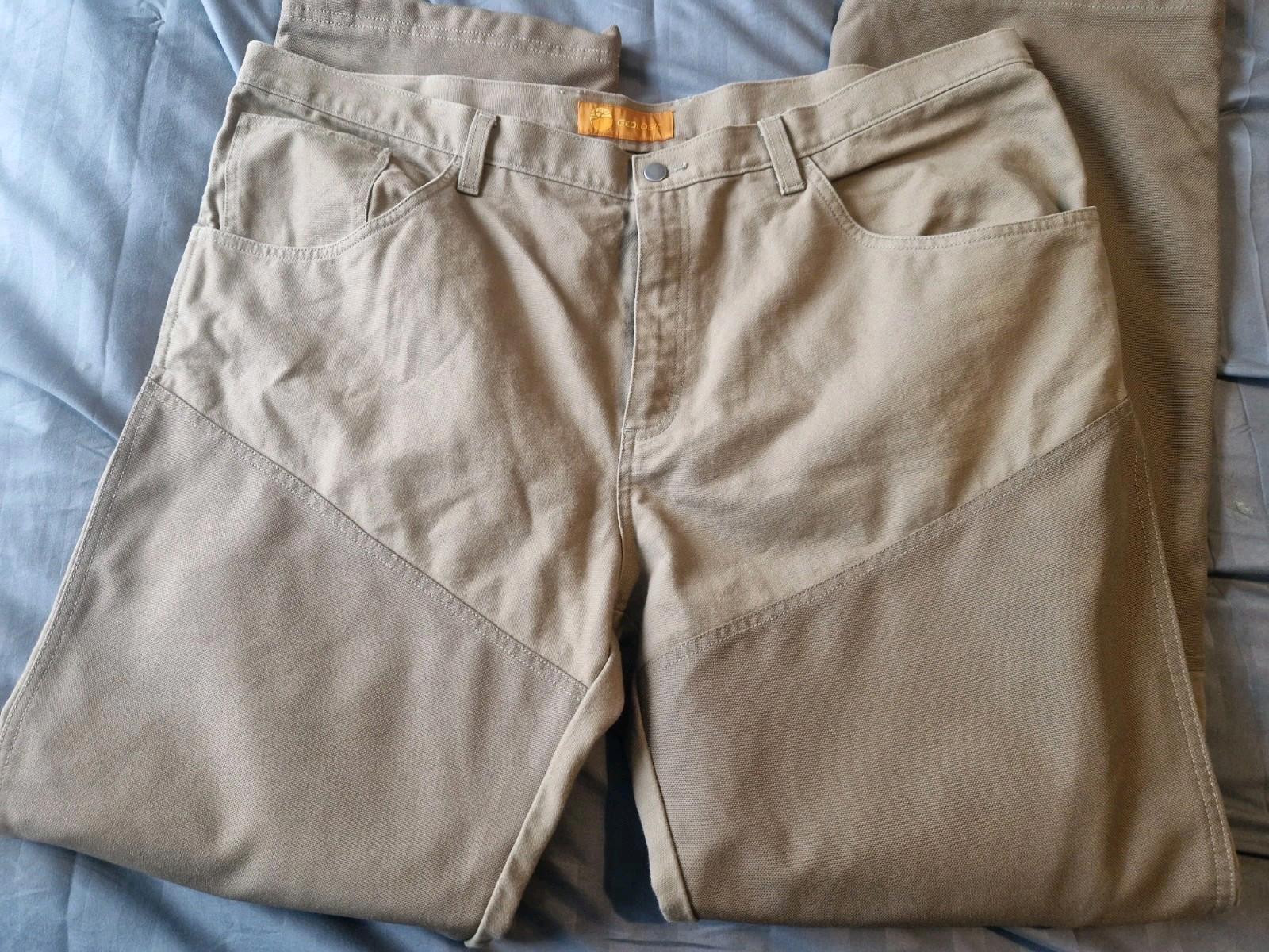 decathlon creation geologic Khaki Green Utility Trousers Euro Size 54 Uk W44x32L