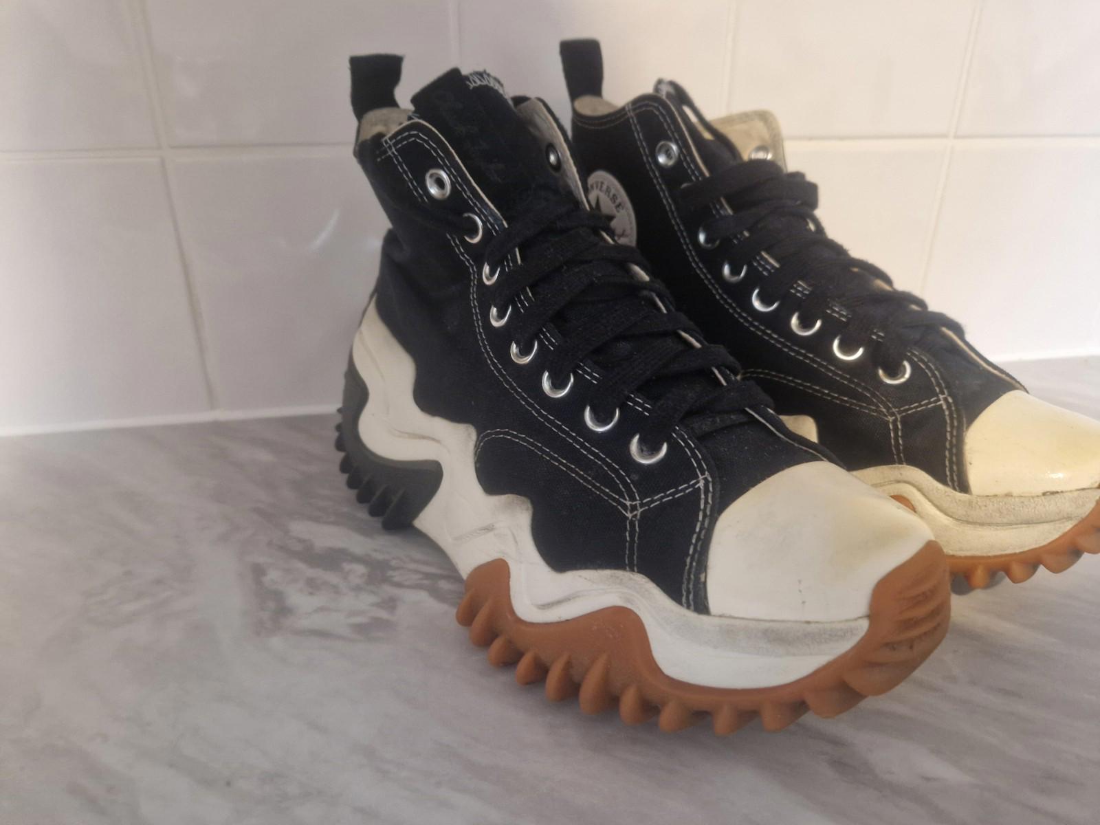 Converse Run Star Motion Black/Gum/Honey Unisex Shoes High Top UK7.5/W10 Gc