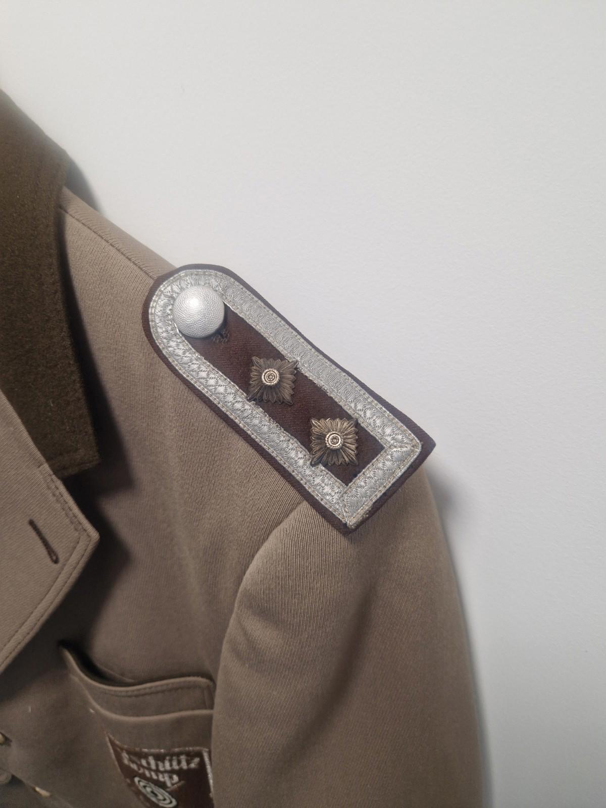 Vintage Military German Freischütz Komp Stockum"shooting Club Jacket P2P 20"Uk M