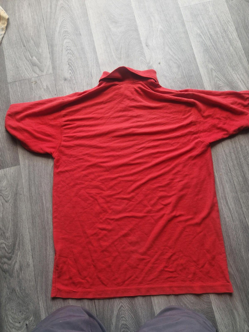 Ralph Lauren Mens Red Polo Shirt Uk Size Large Euro 4 Gc