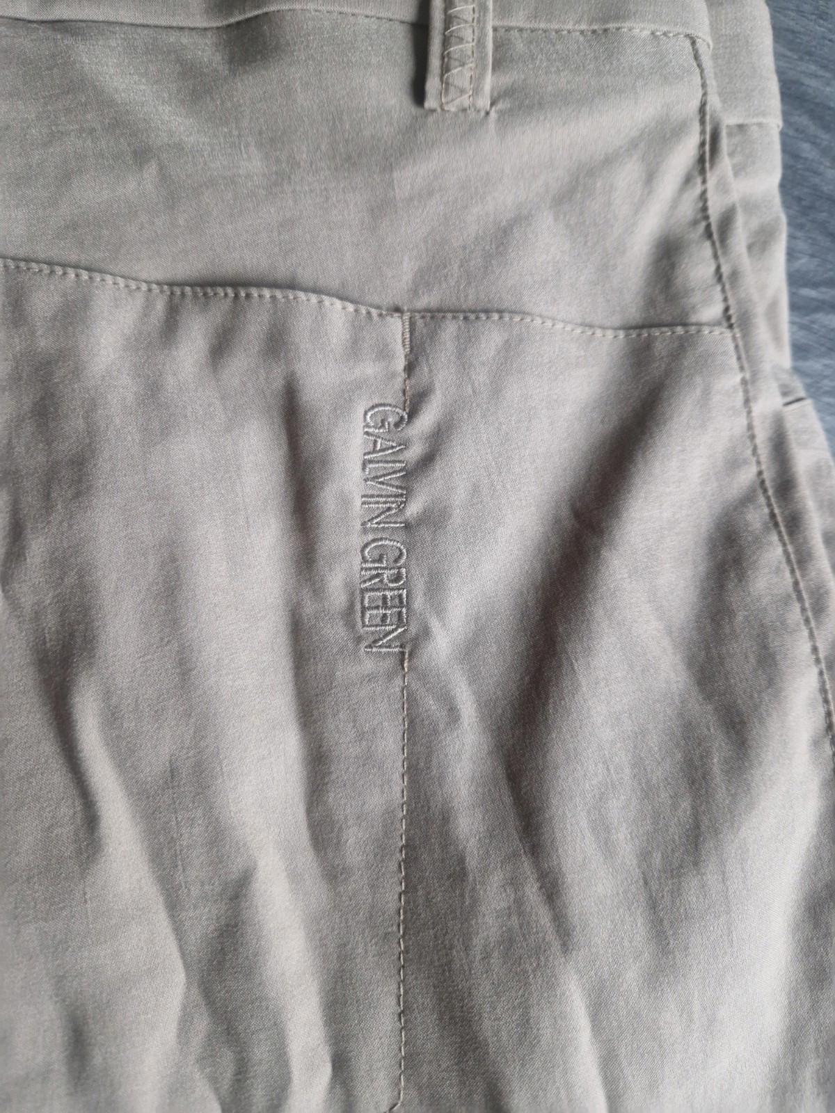 Galvin Green Ventil8 Golf Trousers Men’s W36 L30 Beige Straight Leg Golfing Vgc