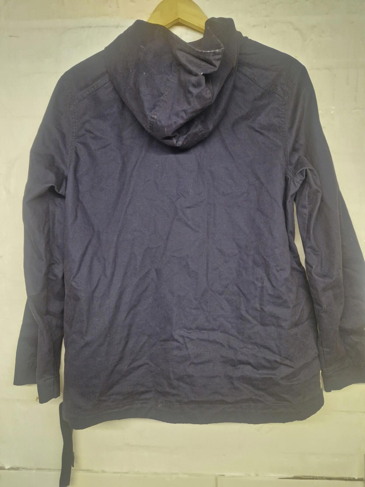 Joules  Emberton  Navy Blue Quarter  Button  Pullover Windbreaker Jacket Size 10
