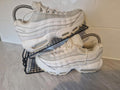 Nike Air Max 95 GS White CJ3906-100 Uk Size 6 Gc