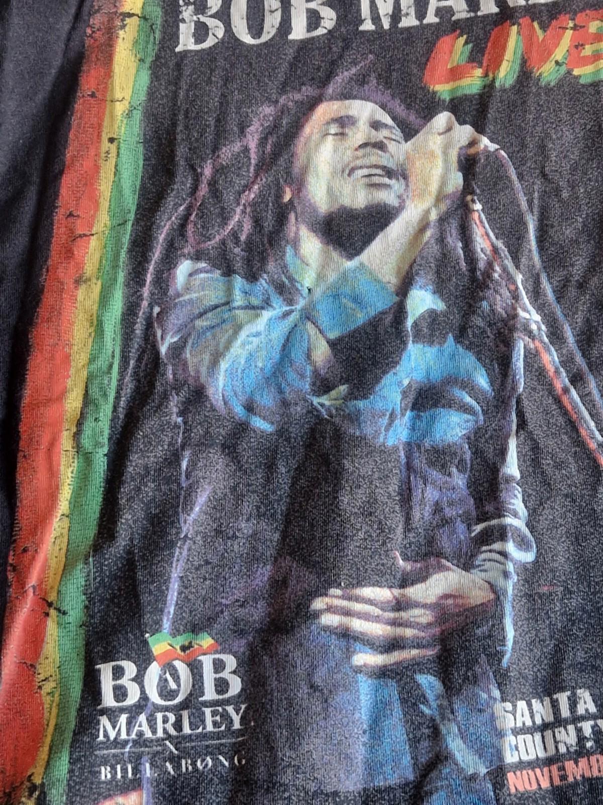 Billabong X Bob Marley  Collaboration Santa Barbara County Bowl 1979 Uk Xl