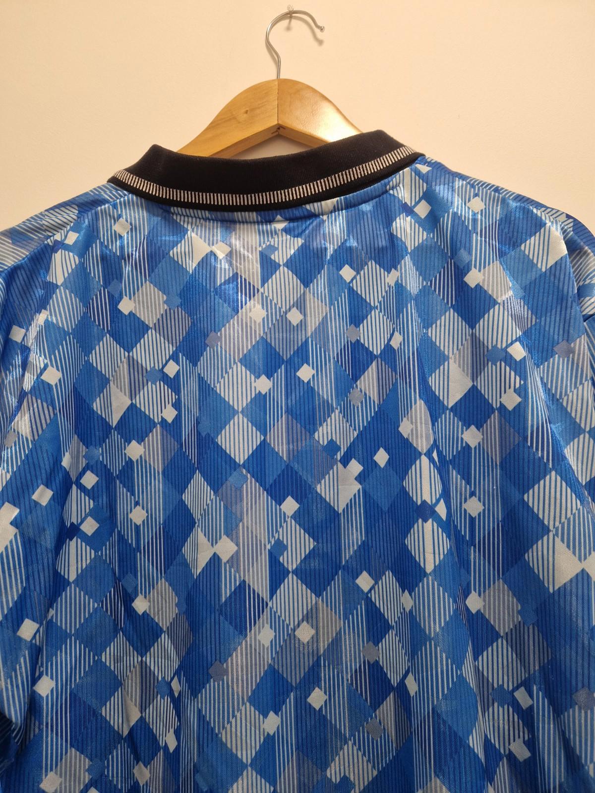 England Retro Third Football Shirt Italia 90 Score Draw World Cup Uk Xl Gc