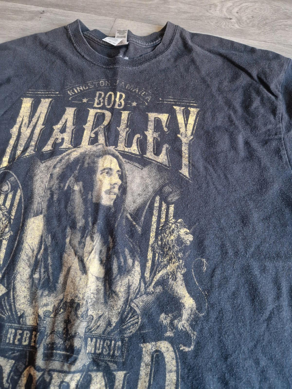 zion rootswear Bob Marley Graphic T-shirt On A Gildan Tag Uk Xl Gc 2020