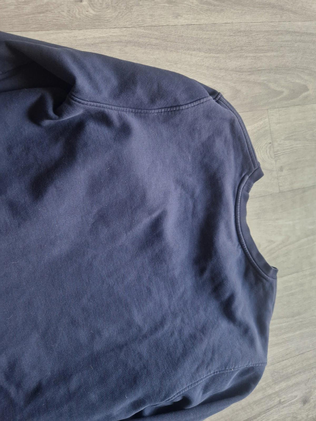 Lacoste Classic Logo Crew Neck Sweatshirt in navy blue Fra 7 Uk  Size Xxl Gc