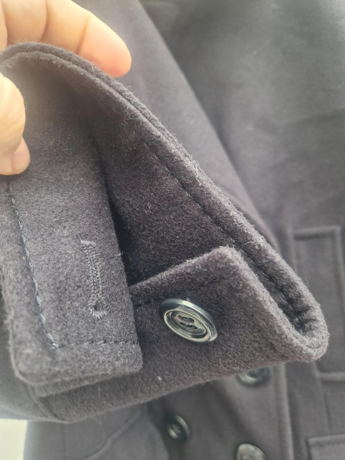Brasler Sport Line Double Breasted  90% Virgin Wool 10% Cashmere  Coat Size 18