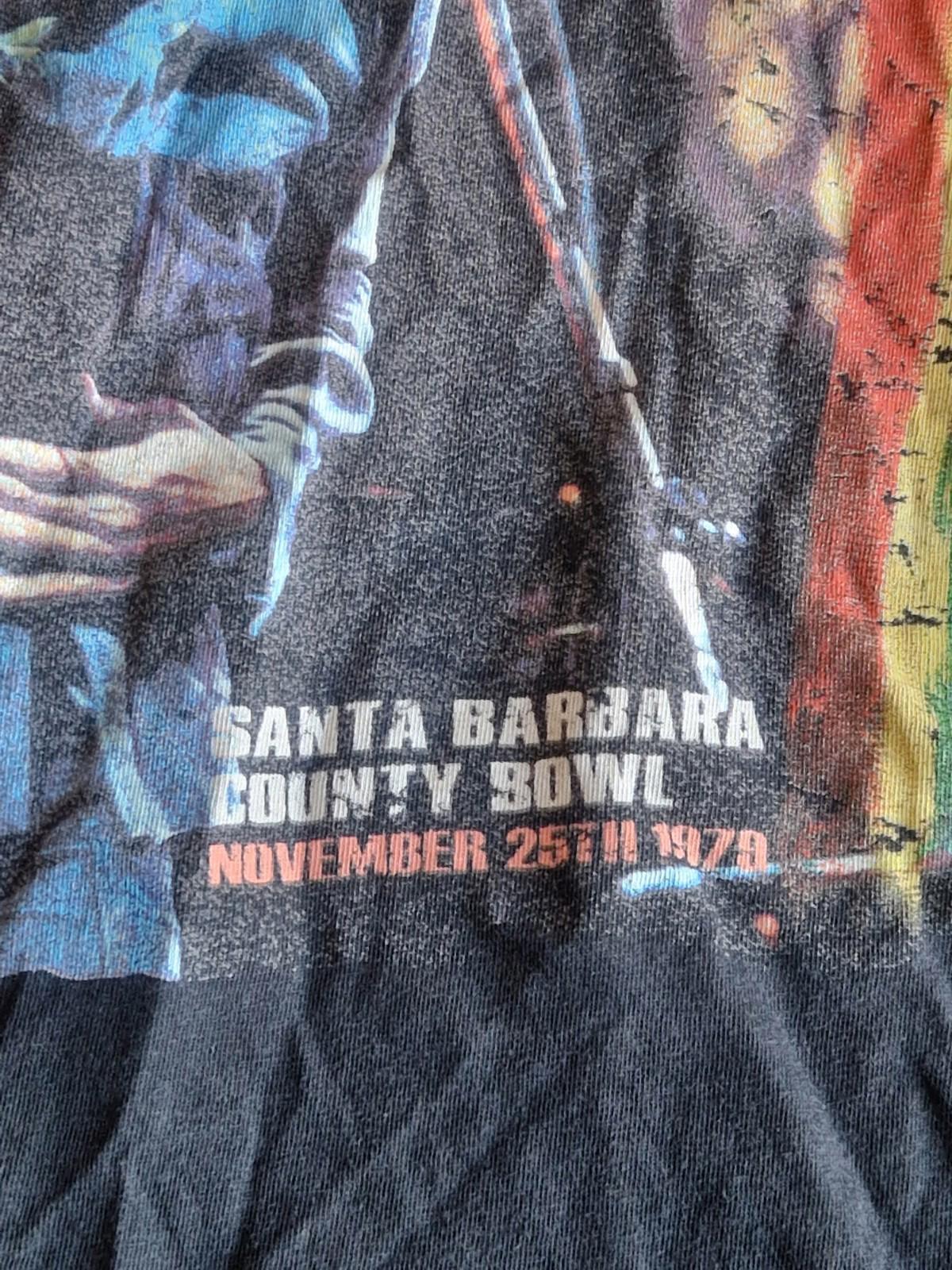 Billabong X Bob Marley  Collaboration Santa Barbara County Bowl 1979 Uk Xl
