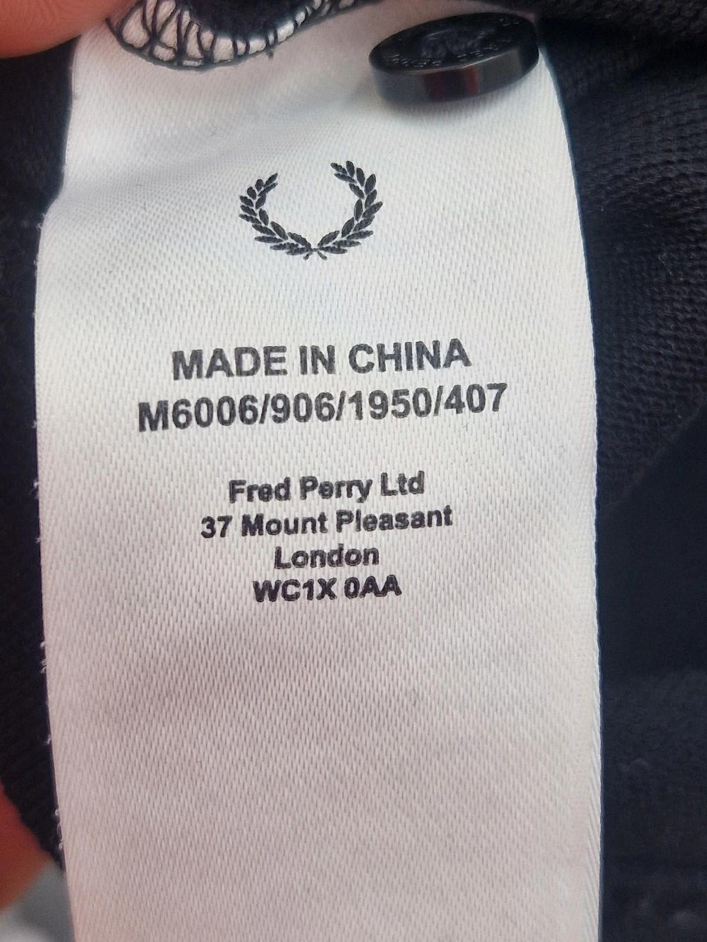 Fred Perry Mens Long Sleeve 100% Cotton Polo Shirt In Black Uk Size L Vgc