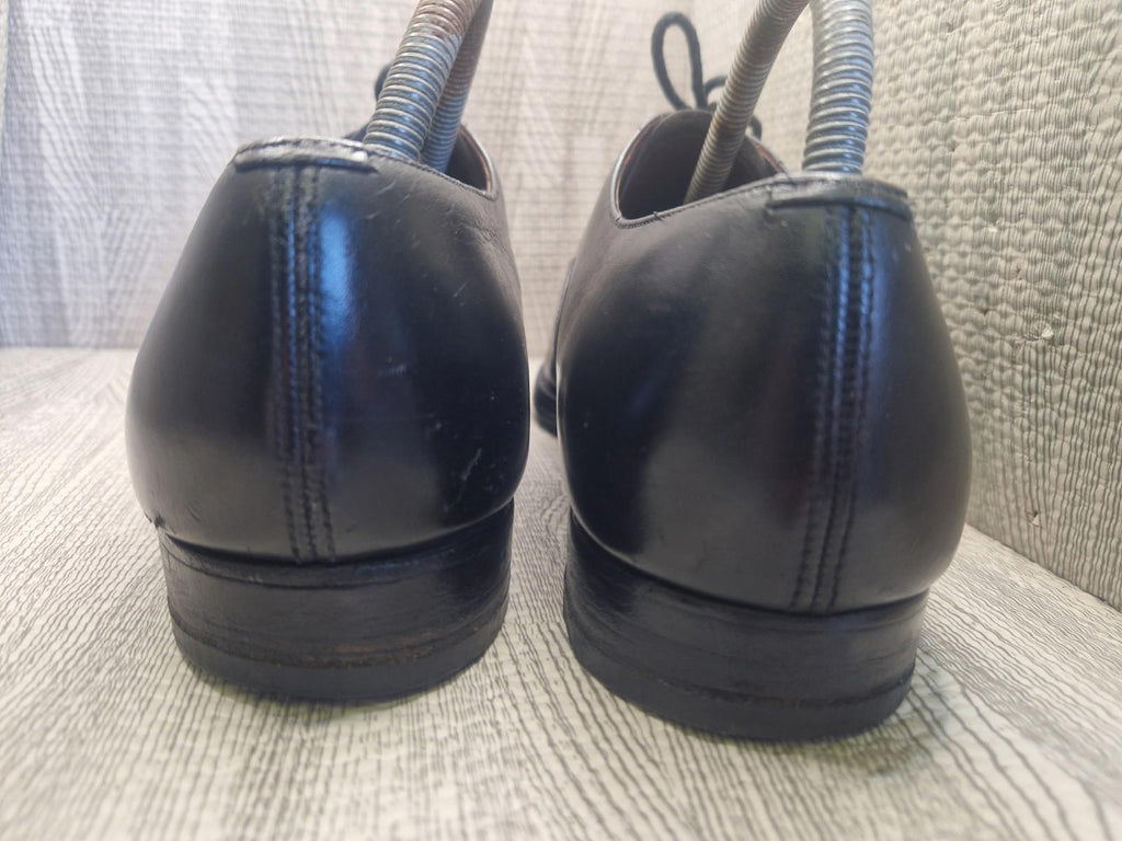 Church's Oxford Brogues Masterclass Black leather Shoes Made In England Uk 8.5 F