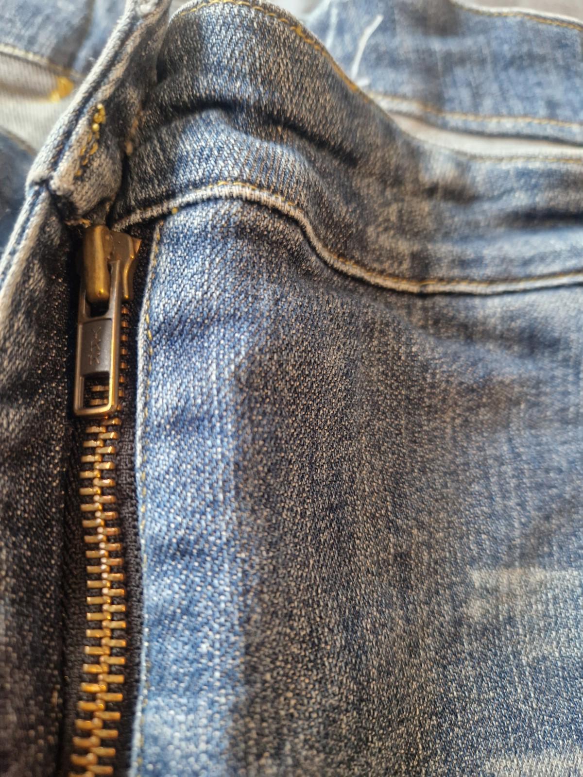 Triumph Motorcycle Jeans Ladies Blue Uk Size W40 X L29 Gc