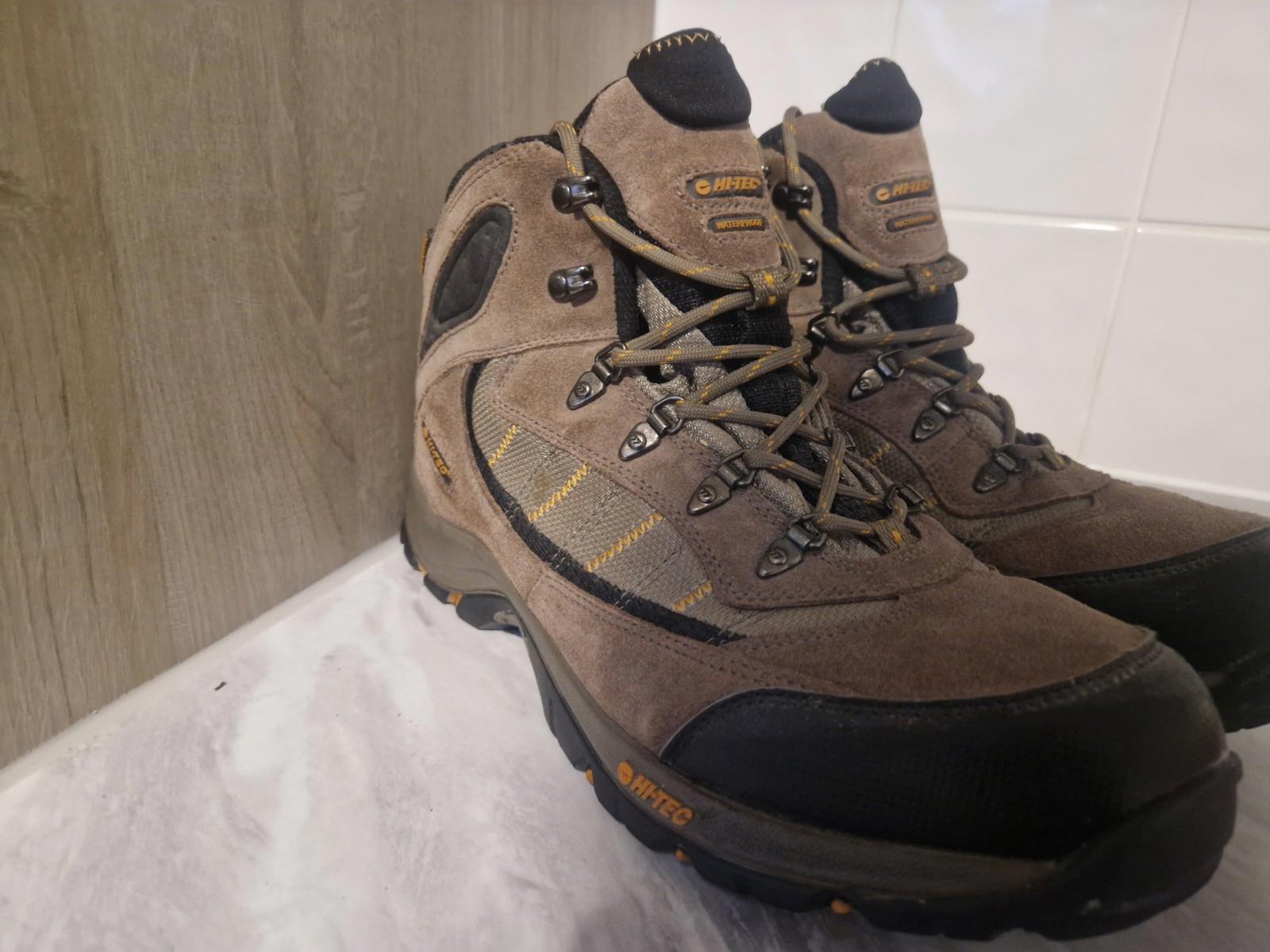Hi-Tec Natal Mid WP Comfort Trail Hiking Waterproof Boots Uk Size 12 Gc