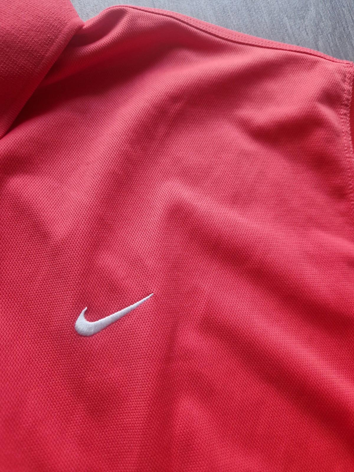 Nike Golf  Dri-Fit Victory Solid Polo Shirt - University Red/White Xxl Vgc