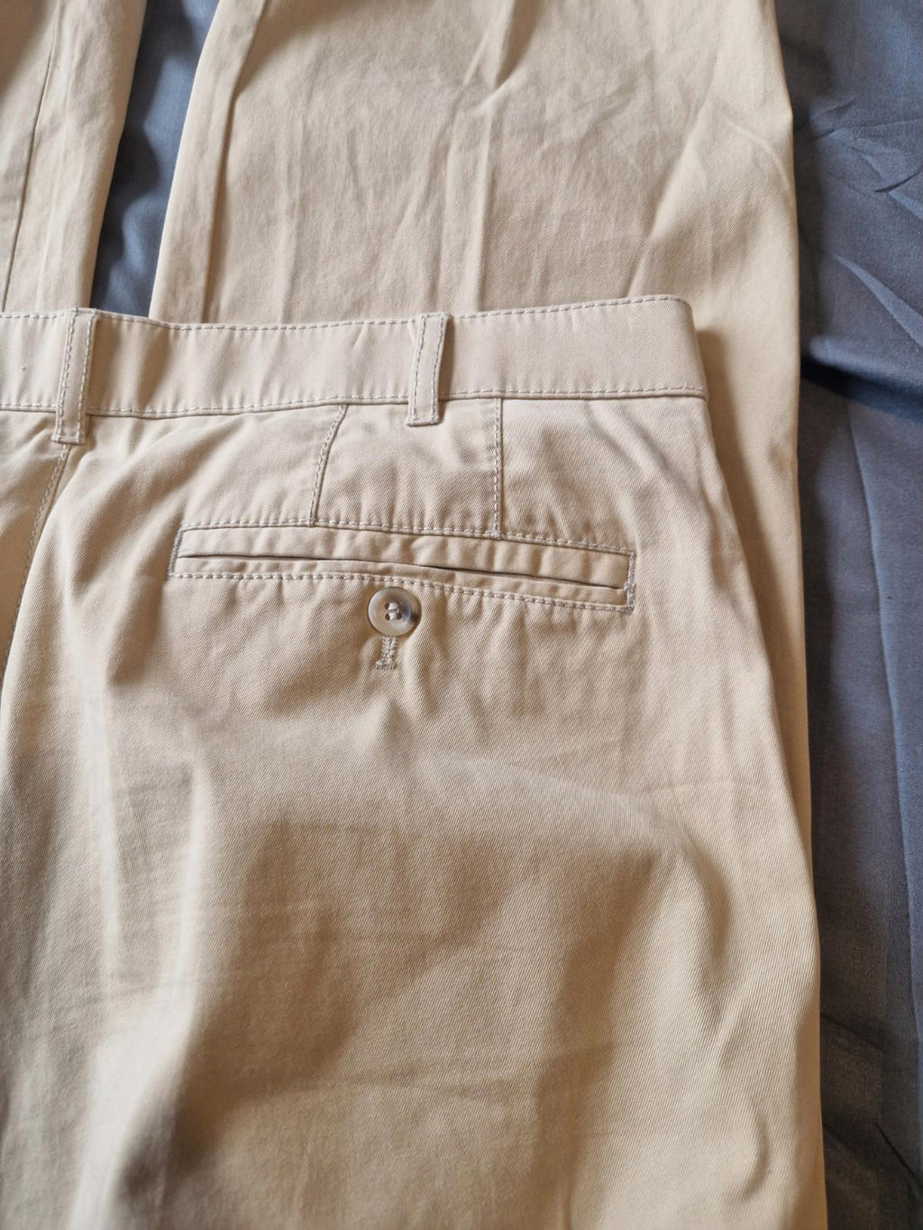 Meyer Cream Lightweight Casual Trousers Uk Size W36 x L32 Gc