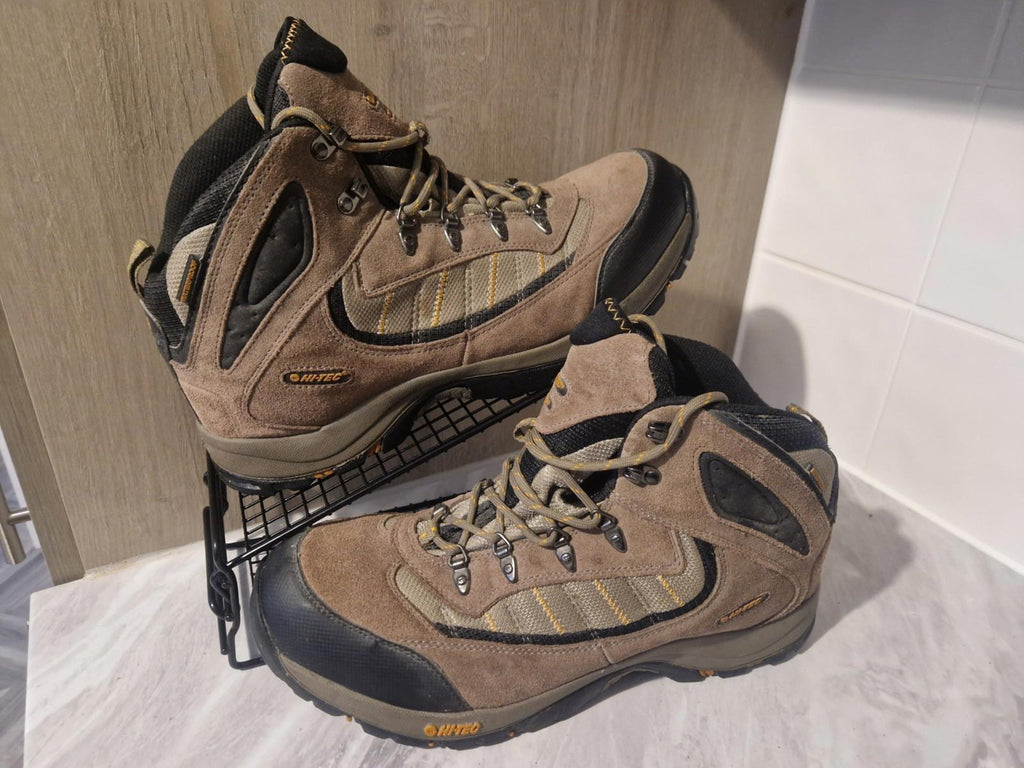 Hi-Tec Natal Mid WP Comfort Trail Hiking Waterproof Boots Uk Size 12 Gc