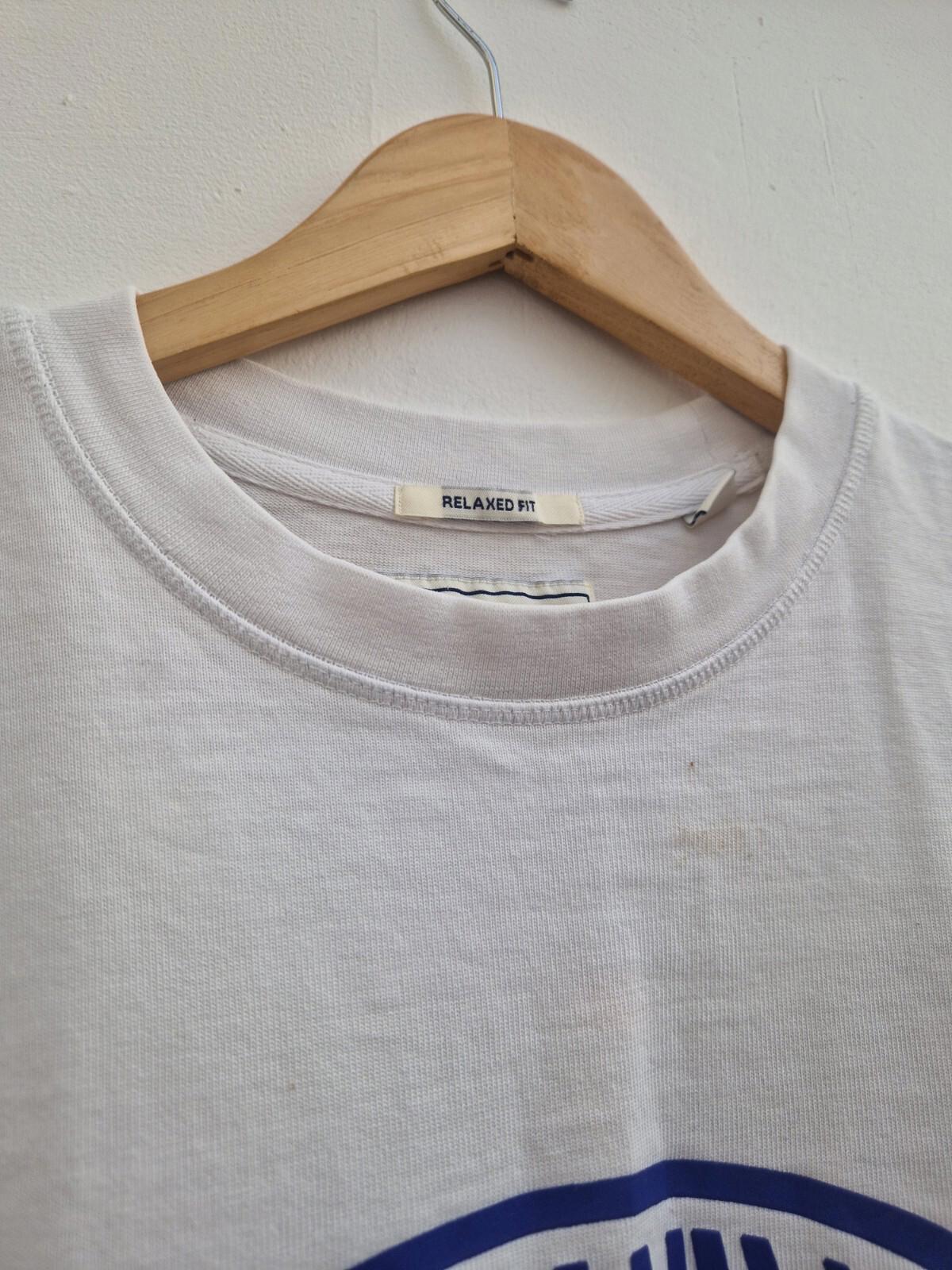 jack wills contrast graphic  tee 1999 White Uk Size L Gc