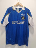 Score Draw Mens Chelsea 98 Home Jersey Licensed Retro Shirt Uk xl Preowened Gc