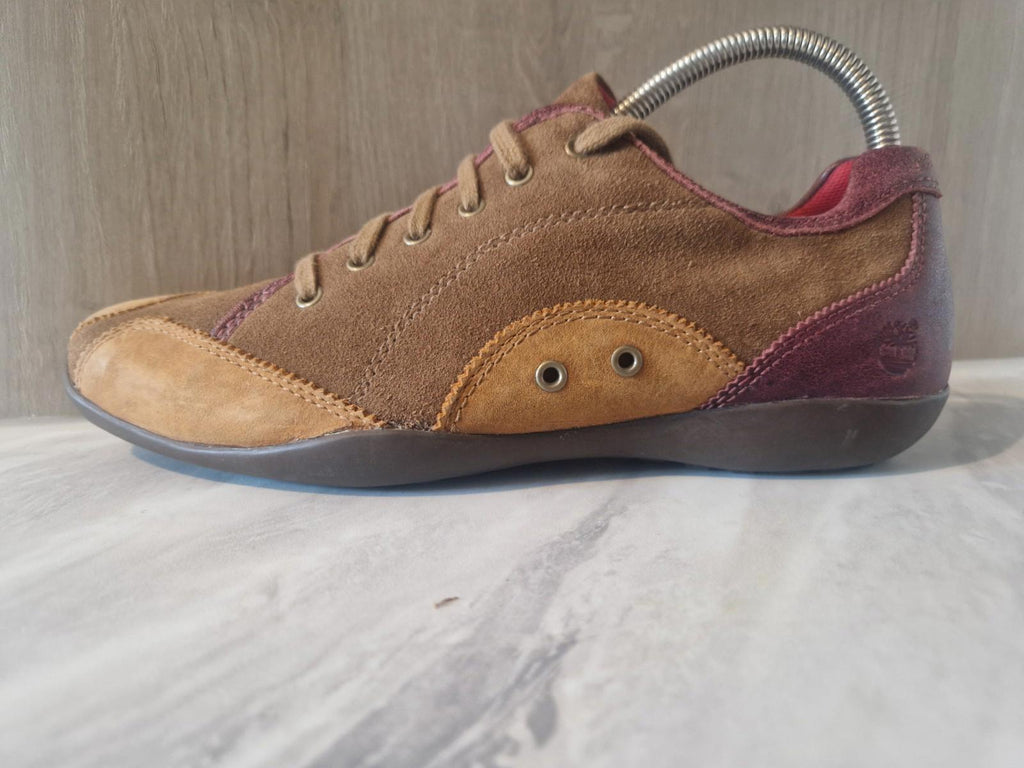 Timberland Comforia Soft Suede  Comfort Flat Shoes / Trainers  8.5w Uk 6.5 Vgc