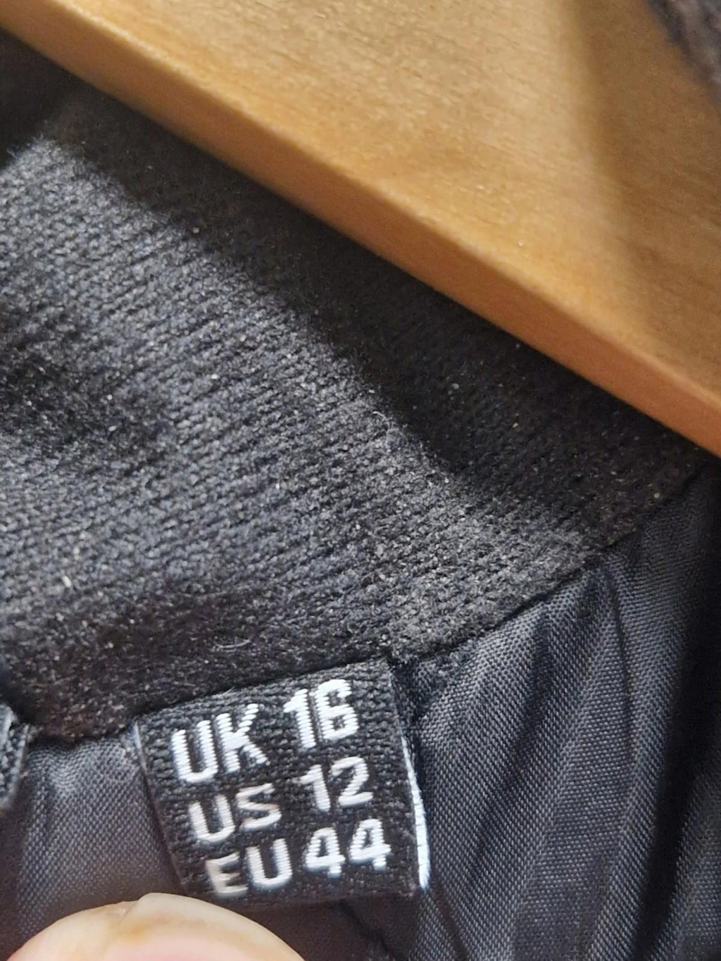 Superdry Ultimate Microfibre SD-Wind Jacket Black Uk Size 16 Preowened  Gc