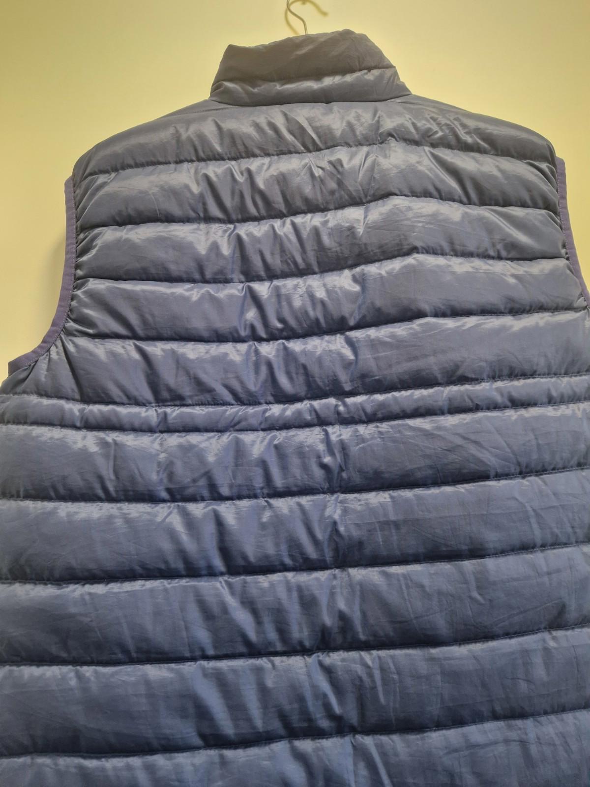 Alpkit Filoment 650 Vest Micro-baffle down Puffa gilet Navy Blue  Uk Size L Gc