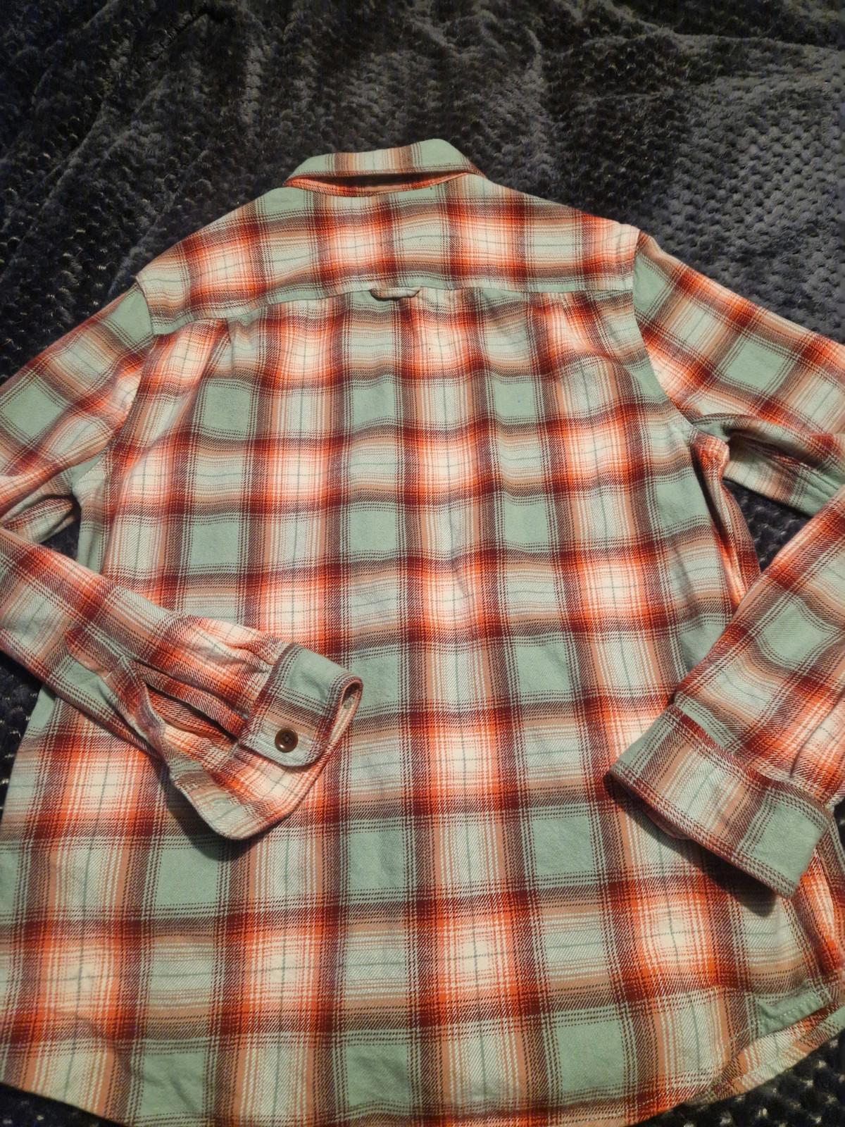 Superdry Men’s Heavyweight Cotton Check Plaid Lumberjack Flannel Shirt Uk Meduim
