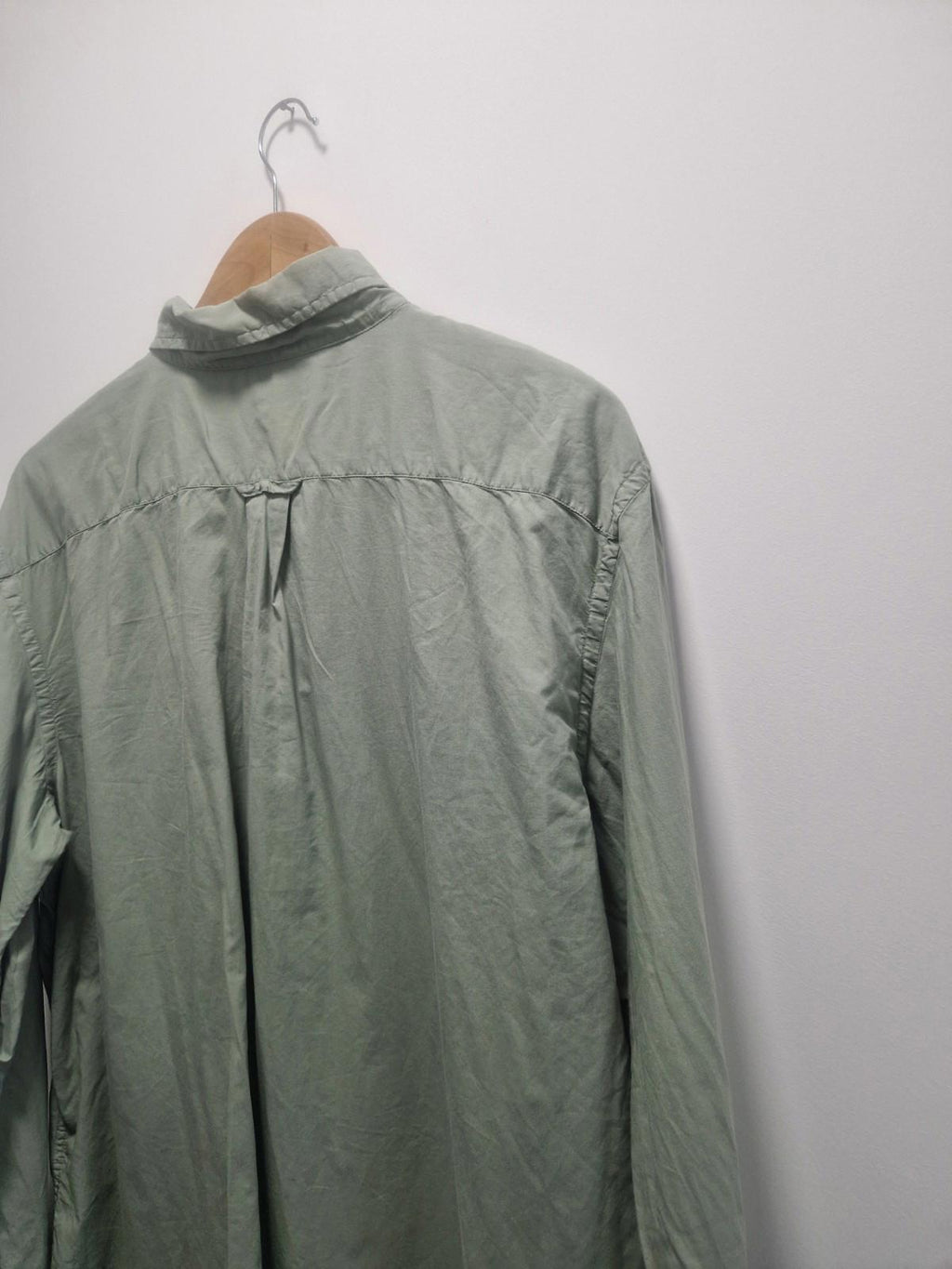 Polo Ralph Lauren long-sleeve cotton button-down shirt in a Olive Green Uk  Xl