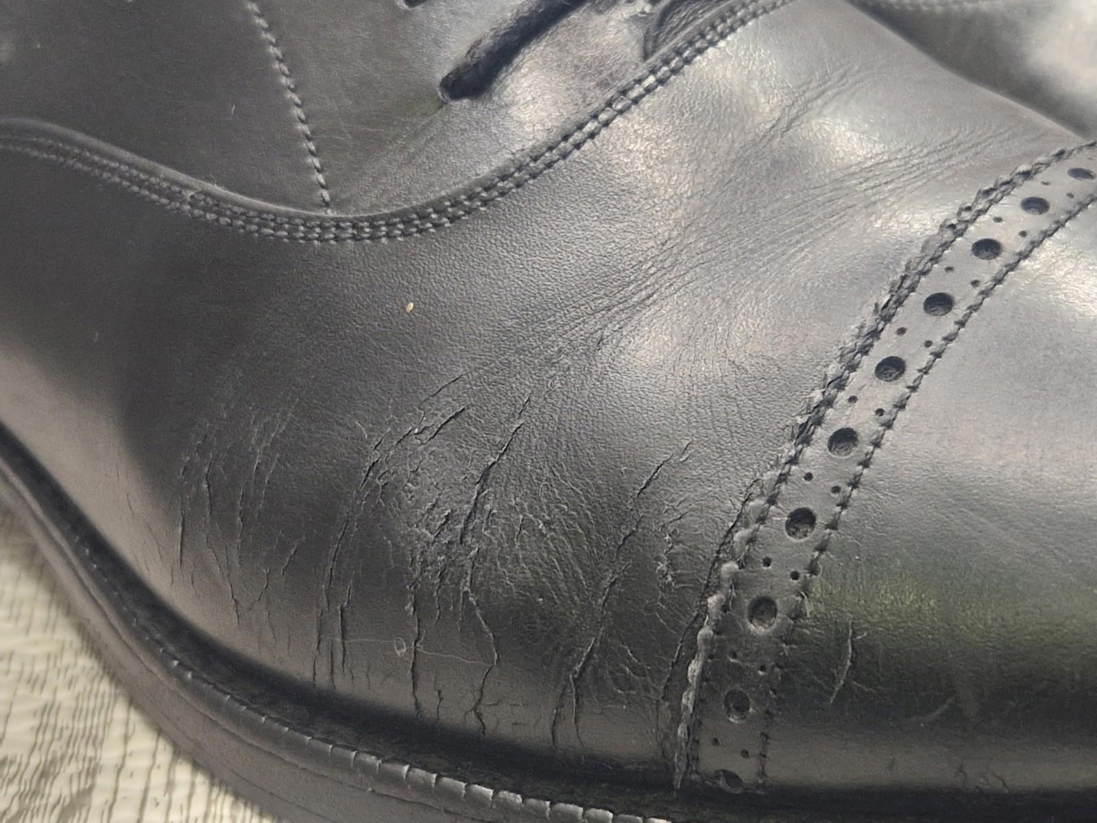 Church's Oxford Brogues Masterclass Black leather Shoes Made In England Uk 8.5 F