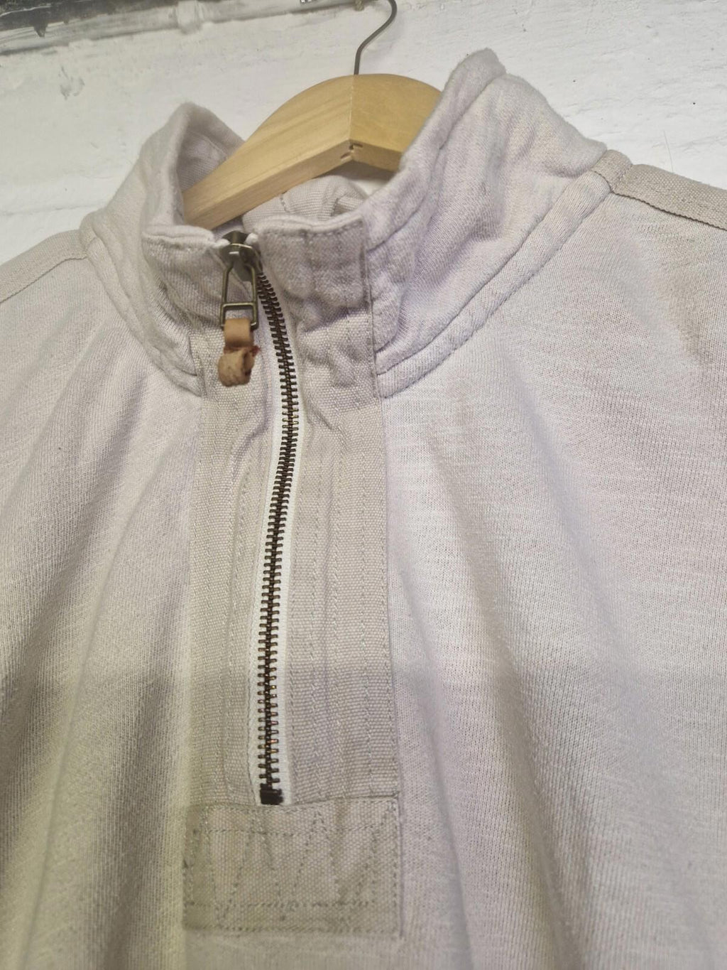 Seasalt Of Cornwall  Mens Quarter  Zip Sweater 100% Organic  Cotton  Uk Size Xl