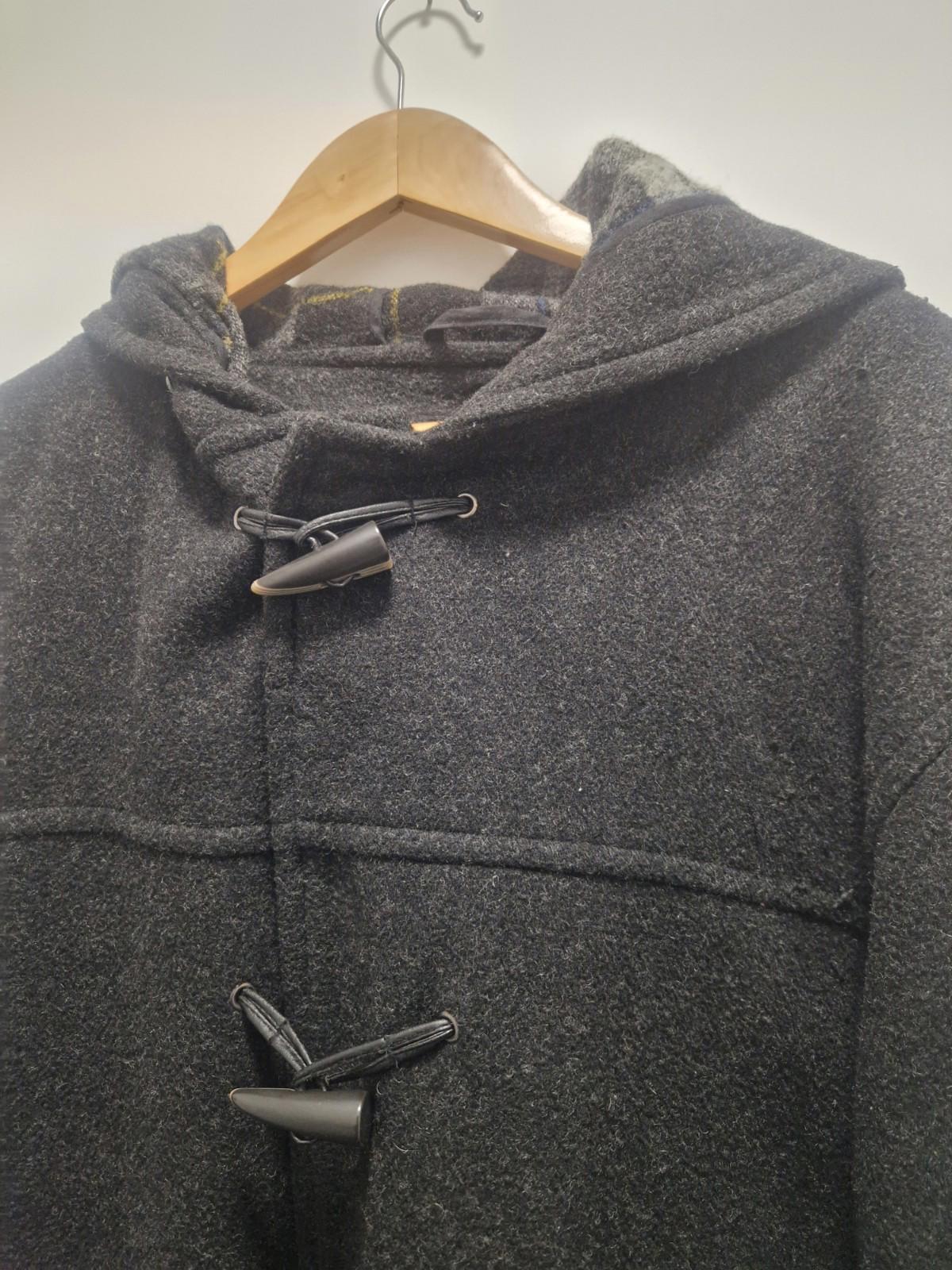 Duffle Coat Butler & Webb Men's Wool Duffle Coat With Hood  Black Uk Xl Gc