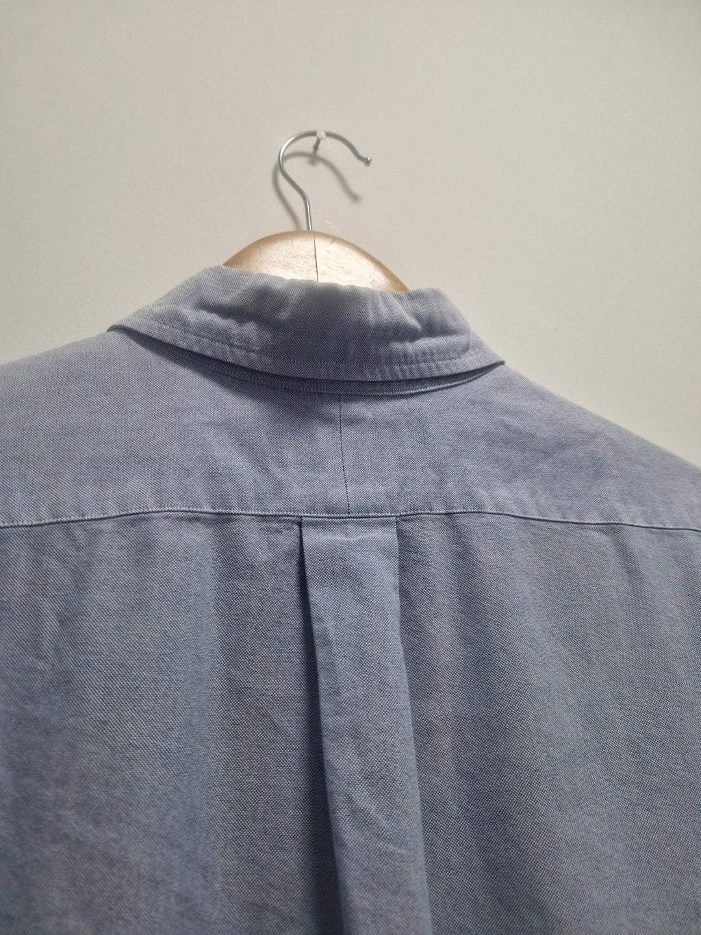 Polo Ralph Lauren Light Blue Embroidered  Pony Oxford shirt in 100% cotton Uk Xl