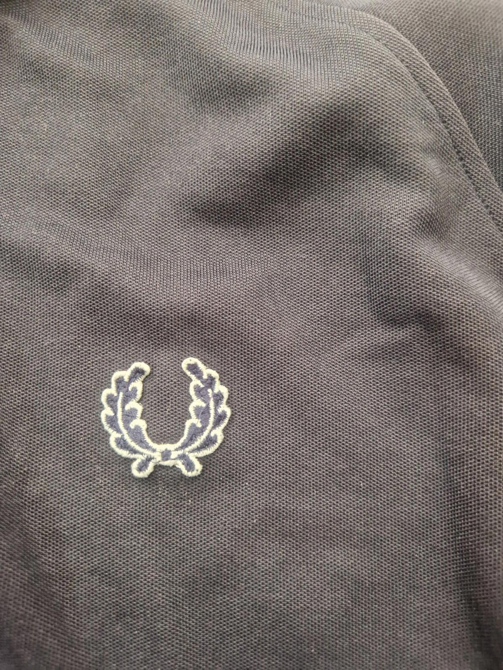 Fred Perry Vintage 90s Navy Blue Full Zip Football Casuals Jacket Uk Xl  Vgc