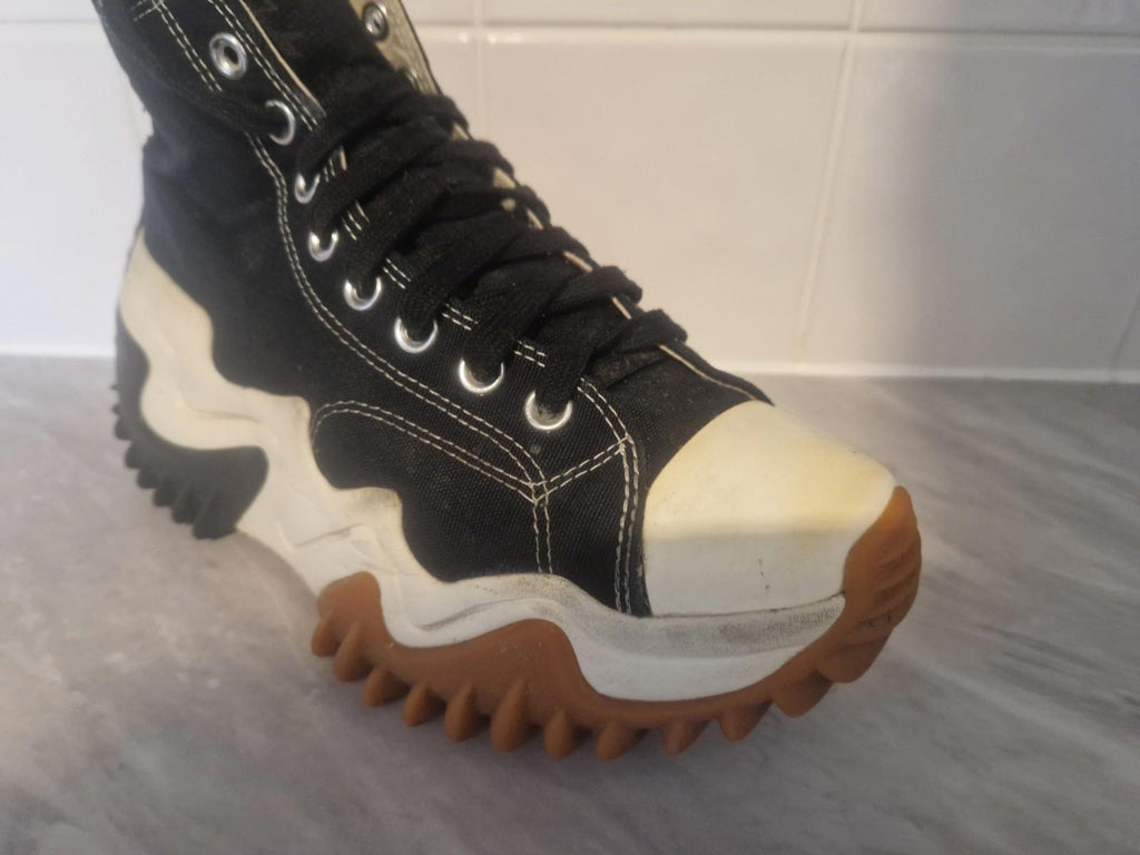 Converse Run Star Motion Black/Gum/Honey Unisex Shoes High Top UK7.5/W10 Gc