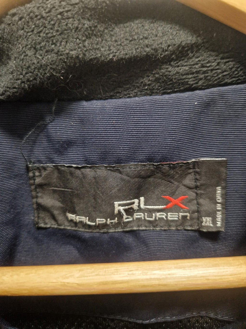 Polo Ralph Lauren Mens Navy Explorer RLX Utility Jacket Uk Xxl Preowened  Gc