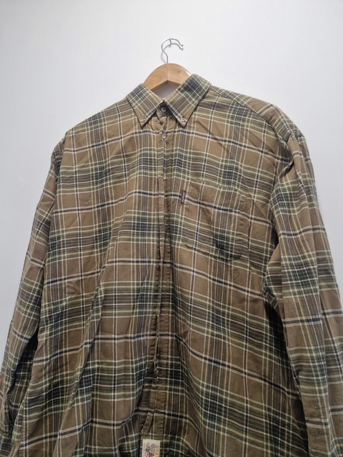 Barbour south shields Mens 100% cotton long sleeved shirt Uk M Gc