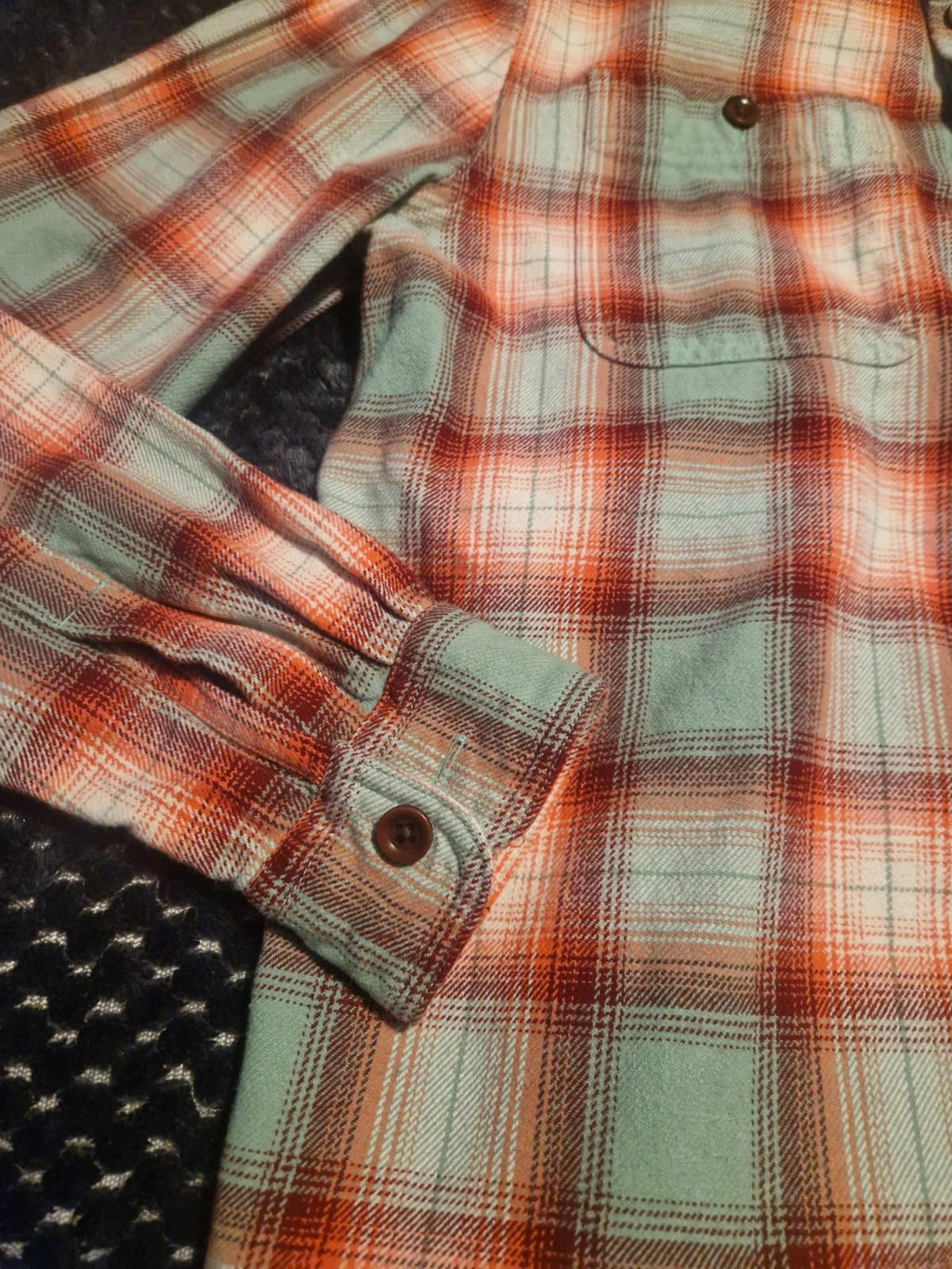 Superdry Men’s Heavyweight Cotton Check Plaid Lumberjack Flannel Shirt Uk Meduim
