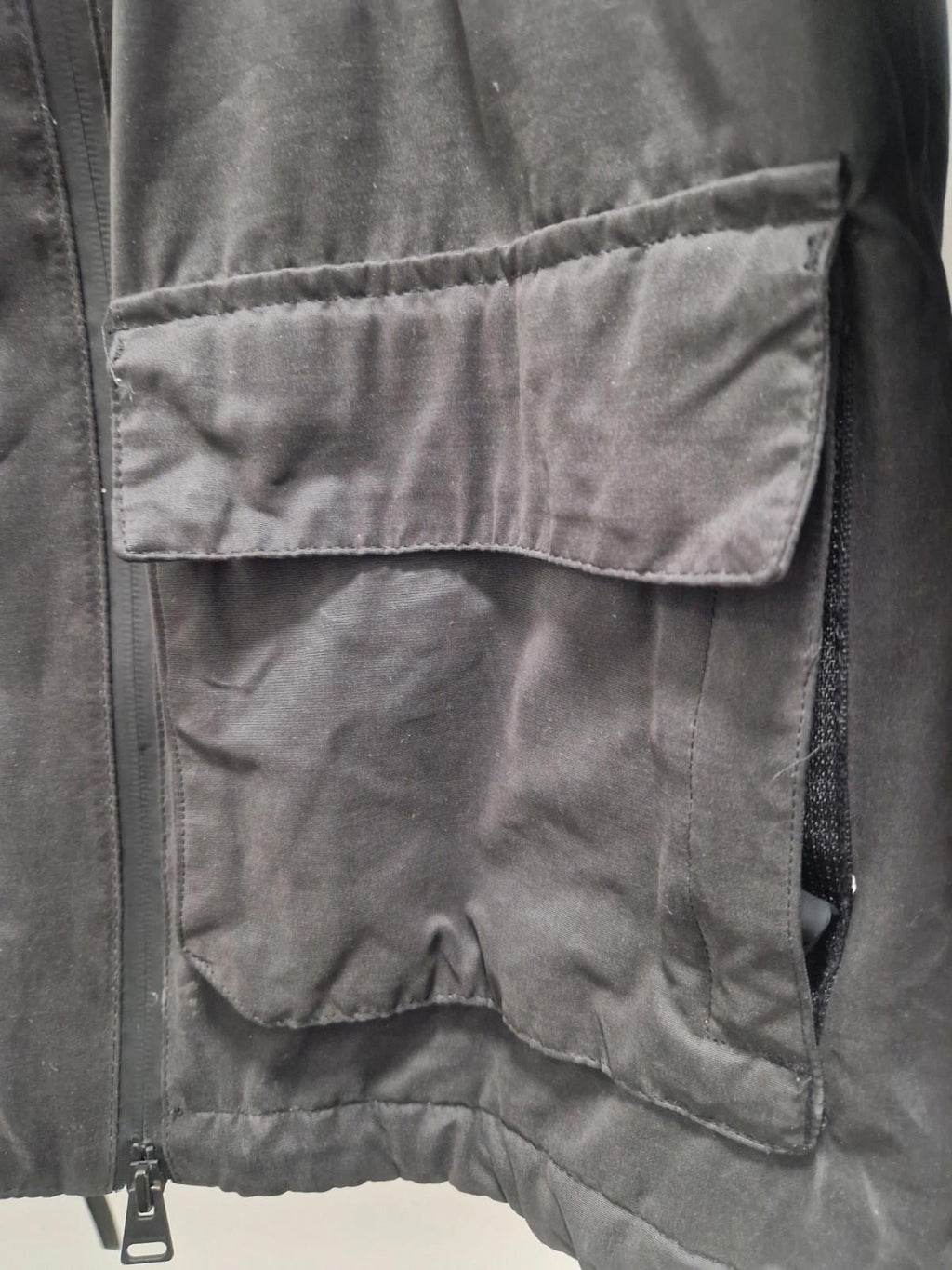 Superdry Ultimate Microfibre SD-Wind Jacket Black Uk Size 16 Preowened  Gc