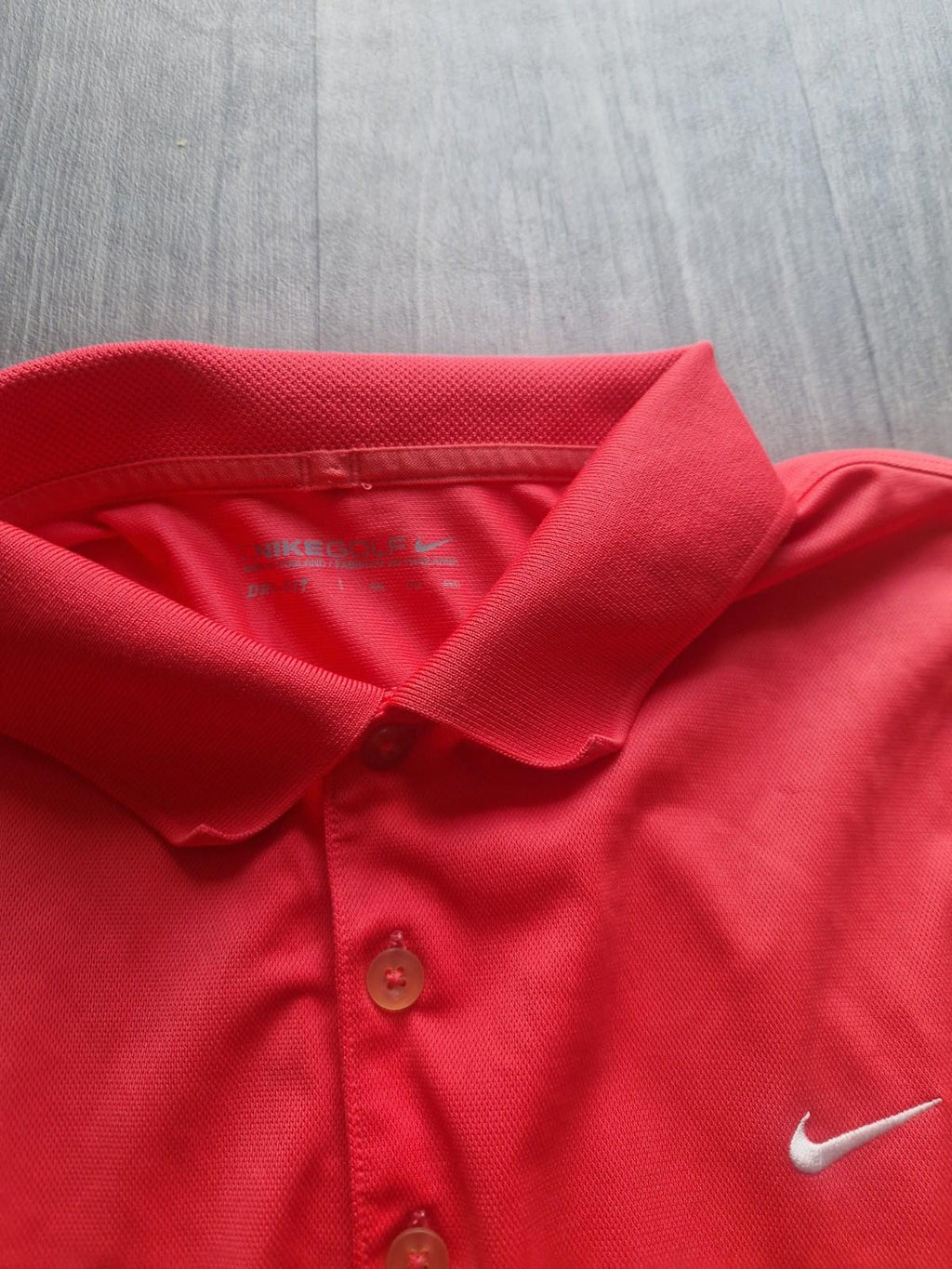 Nike Golf  Dri-Fit Victory Solid Polo Shirt - University Red/White Xxl Vgc