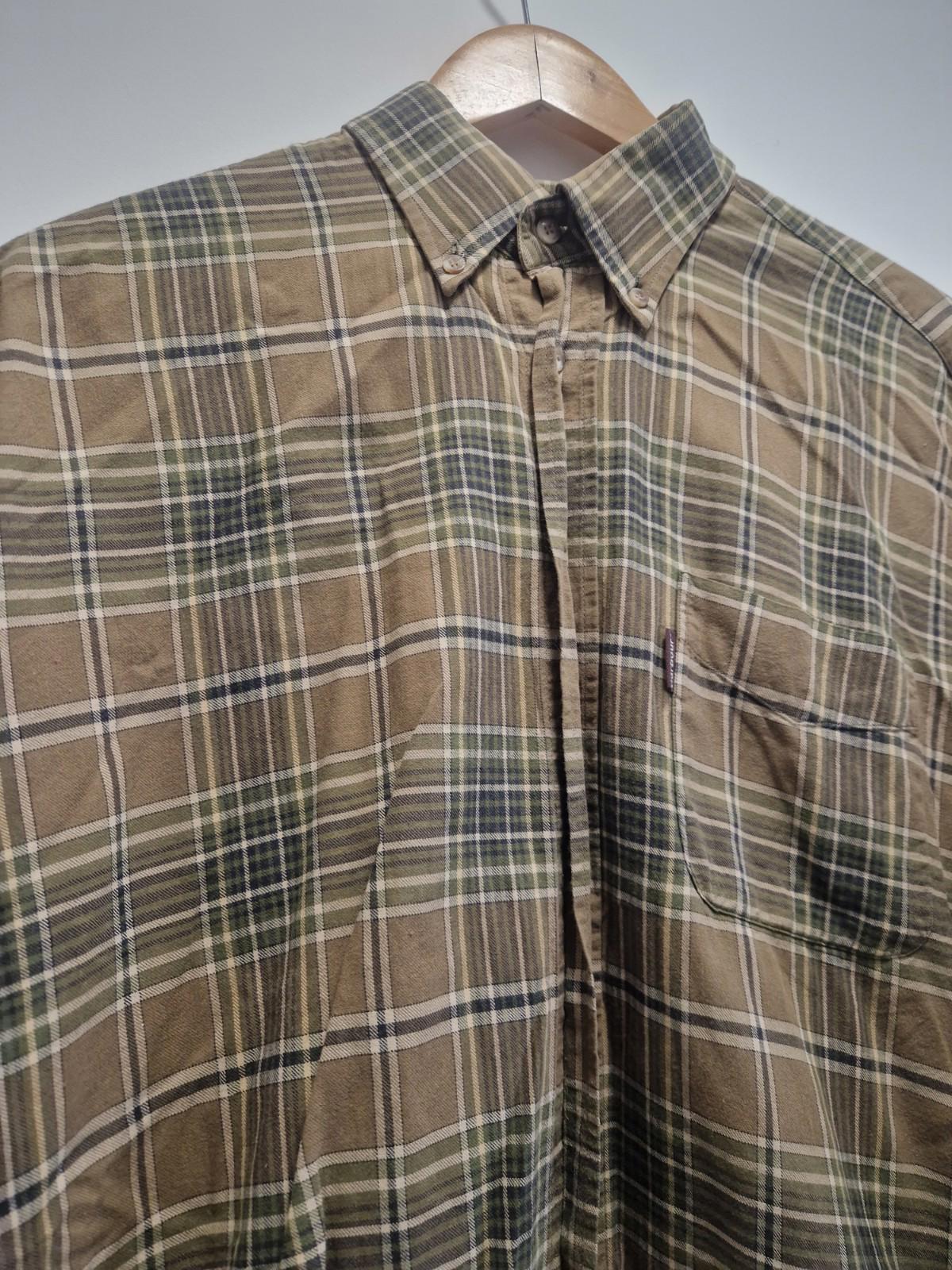 Barbour south shields Mens 100% cotton long sleeved shirt Uk M Gc