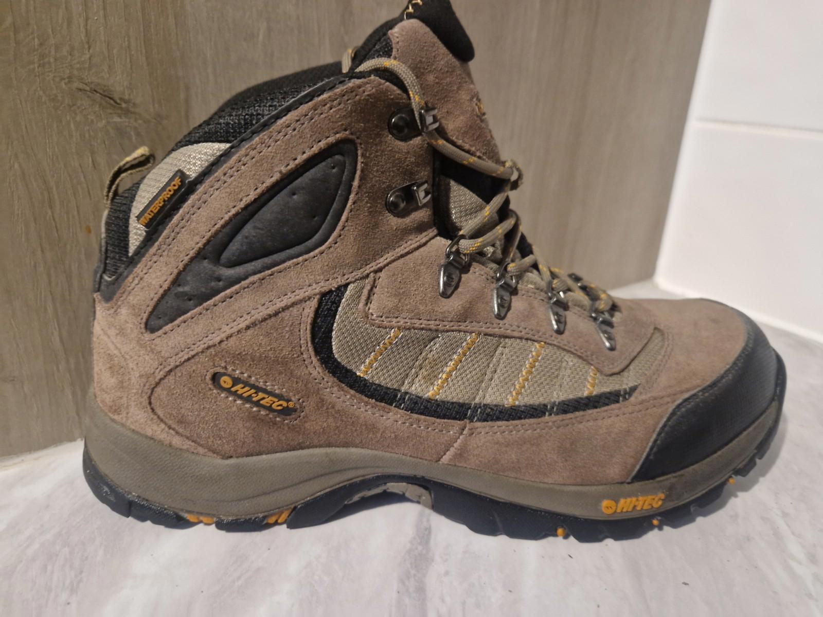 Hi-Tec Natal Mid WP Comfort Trail Hiking Waterproof Boots Uk Size 12 Gc