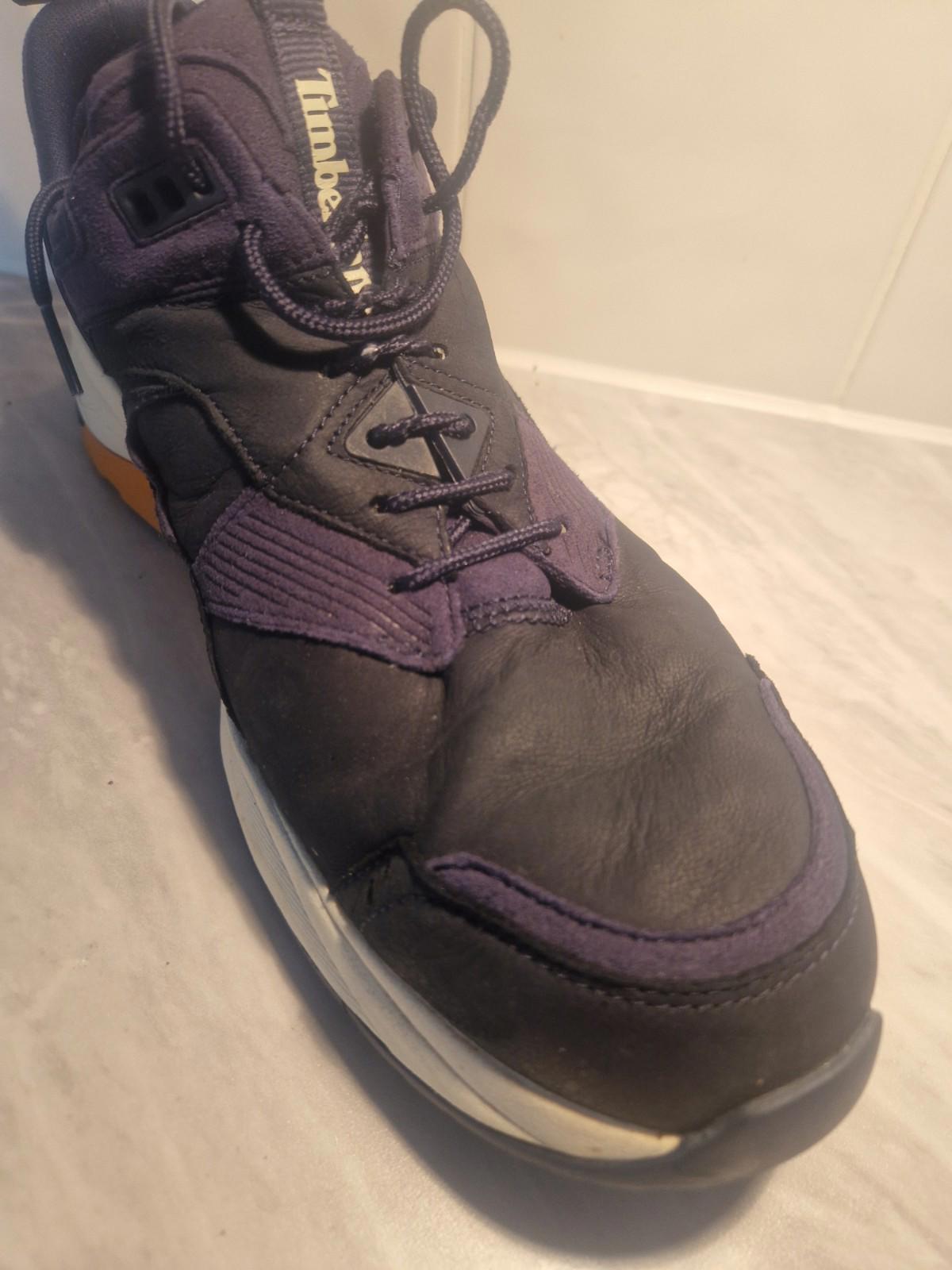 Timberland Tree Racer Navy Blue Nubuck Lightweight  Comfort Trainers Uk 10.5 Gc
