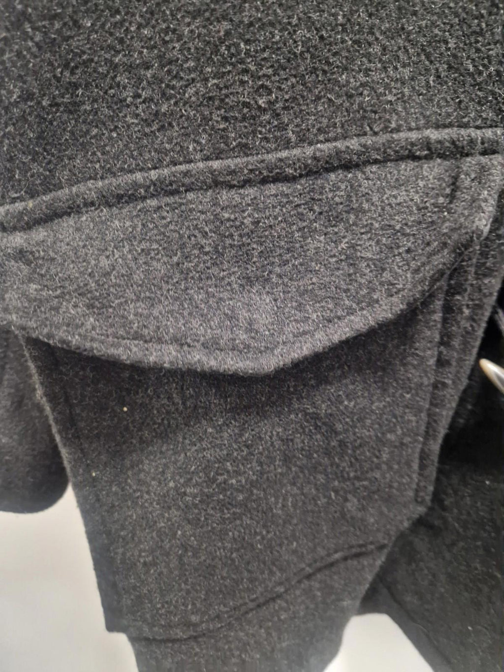 Duffle Coat Butler & Webb Men's Wool Duffle Coat With Hood  Black Uk Xl Gc
