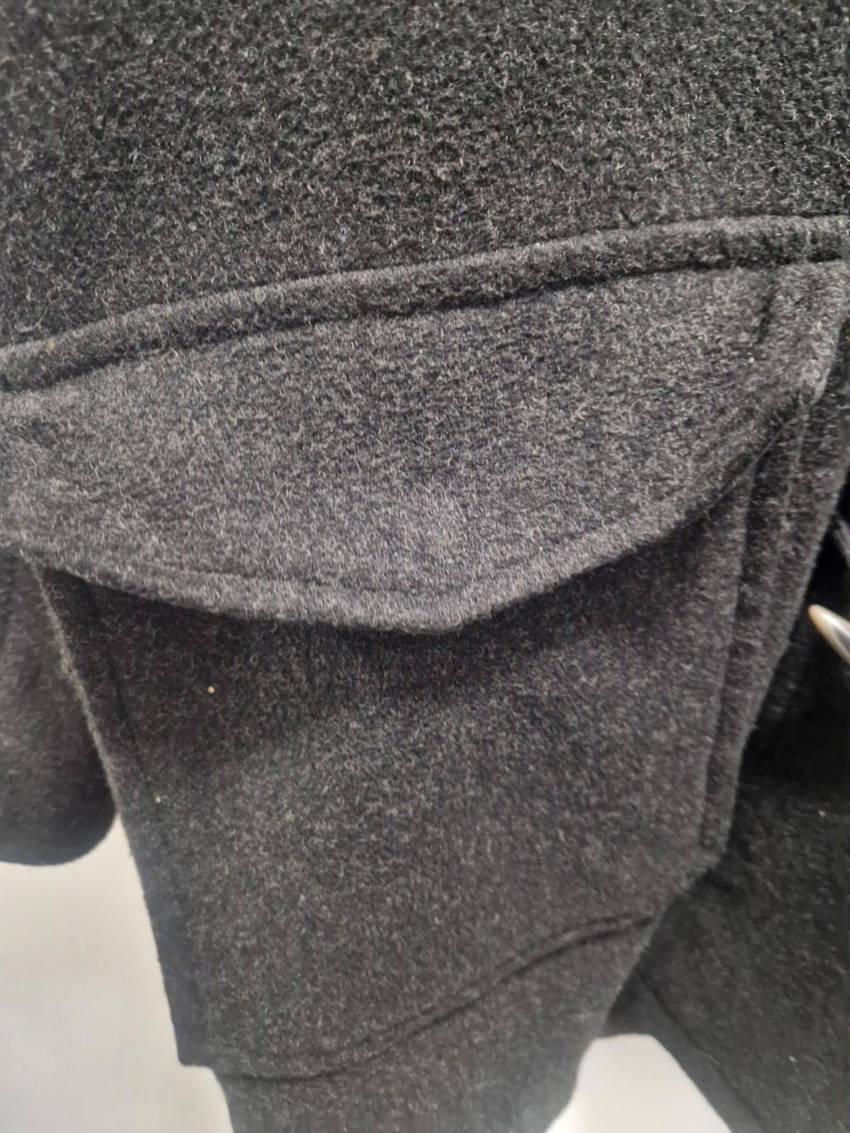 Duffle Coat Butler & Webb Men's Wool Duffle Coat With Hood  Black Uk Xl Gc